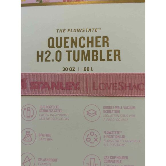 Stanley 1913 x LoveShackFancy Quencher H2.0 Flowstate™ Tumbler | 30 OZ - Picture 7 of 8